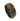 "Queen" Guitar String Black Strip Whiskey Barrel Dome Polished Black Tungsten Carbide, 8mm