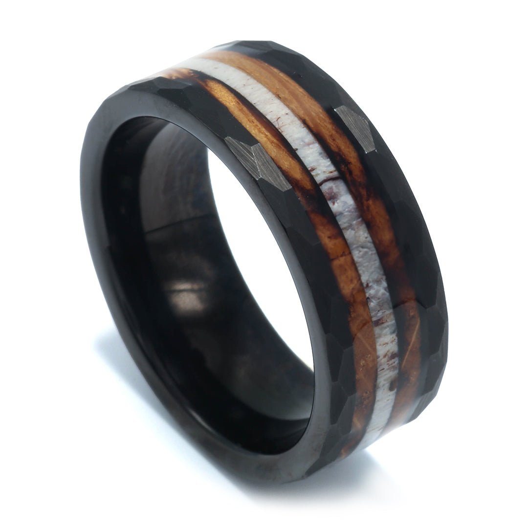 thumbnail image 2 of Rose Gold Tungsten – Napoleon Bands 2 of 12