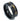 "Thor" Meteorite, 24k Gold Leaf Inlay, Black Tungsten Carbide, Hammered Design-8mm