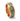 "Forest Ember" Green Moss Agate Inlay, Rose Gold Hammered Tungsten Carbide Band for Men