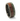 "Timber Leaf" Moss Agate Inlay, Whiskey Barrel Black Tungsten Carbide Band for Men