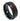 "Fisher" Red Fishing Line, Tungsten Carbide Black Dome Finish - 8mm