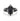 "Obsidian Spark" Great Rift Nebula Blue Sandstone Ring – Coffin Kite Cut Black Rhodium Engagement Set in 925 Silver