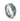 "Enchanted" Moss Agate, Silver Tungsten Carbide, Polished Finish, Men's Wedding Ring-8mm