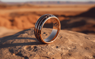 Ancient Beauty, Modern Craft: The Story Behind Our Dinosaur Bone Wedding Ring