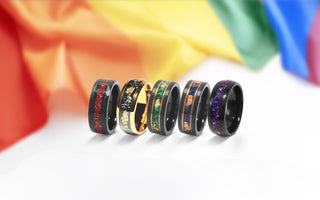 Celebrate Pride Month 2025 with Engagement Rings and Wedding Bands from Napoleon Bands