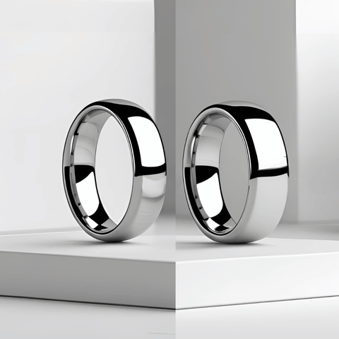 Choosing the Right Wedding Band Width: 6mm vs 8mm for Men’s Rings