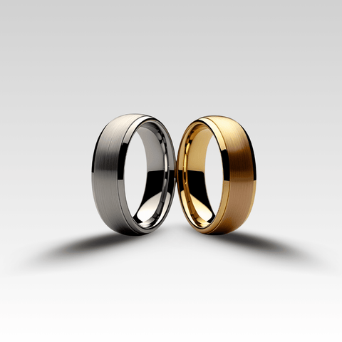 Tungsten vs Gold Wedding Rings