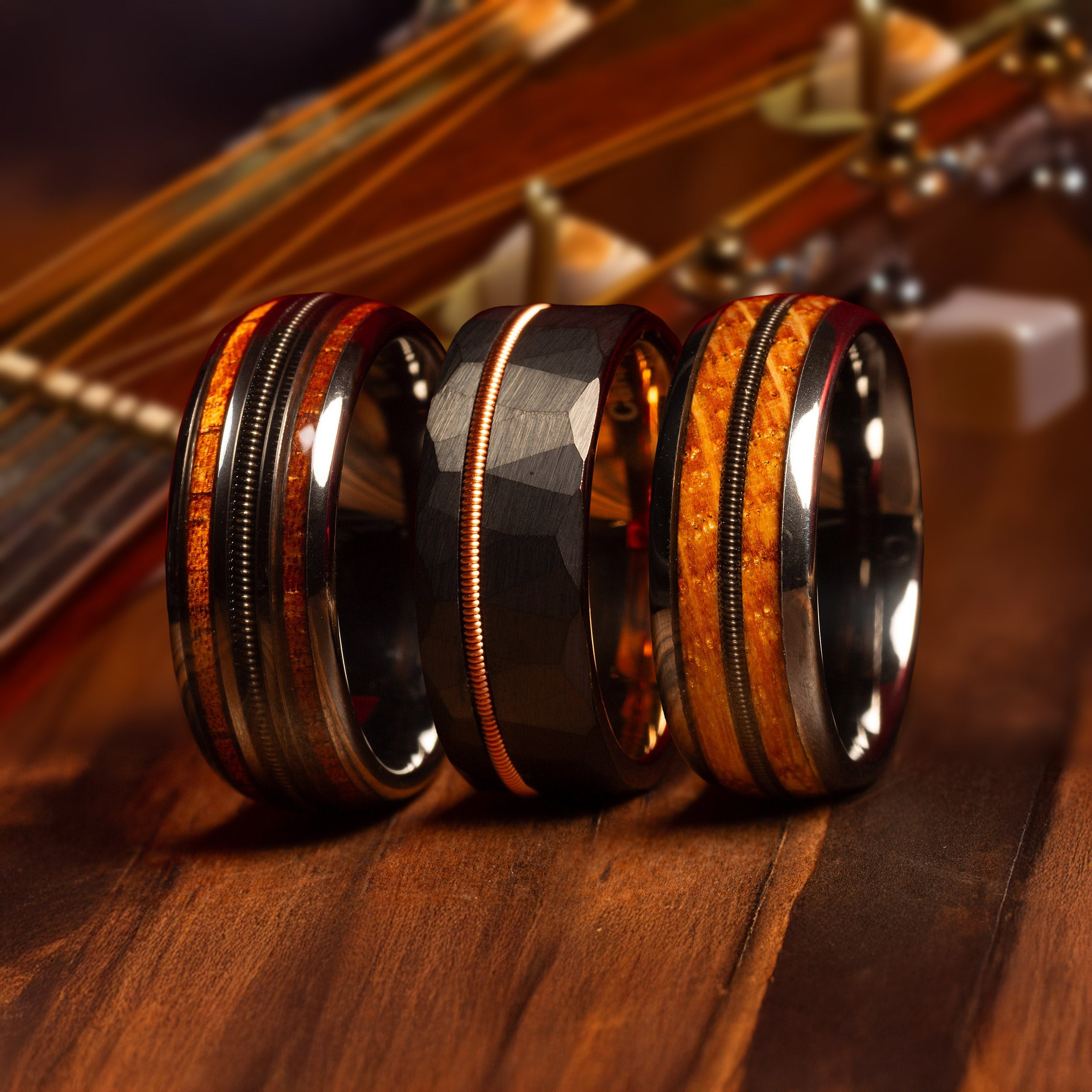 String Guide Rings 2pc Guitar String Rings – napoleonbands