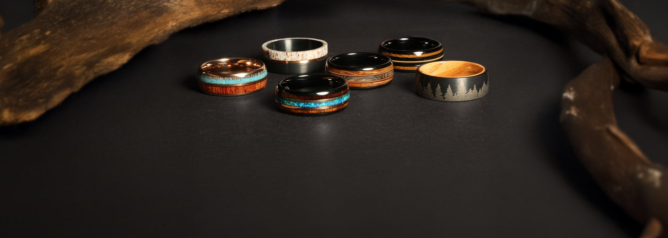 Men's Wood Rings