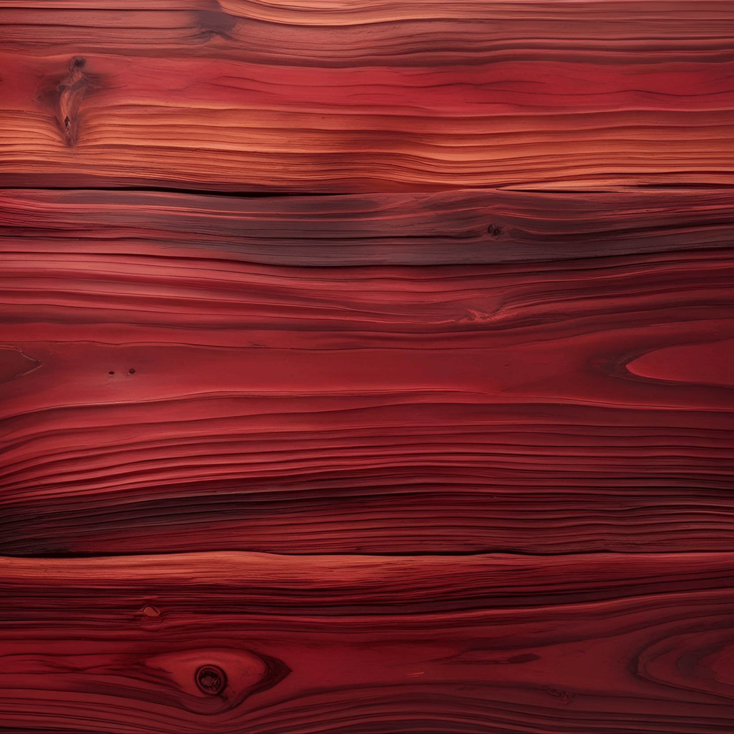 Red Wood Rings