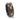 "Midnight Sapphire" Black Tungsten Wedding Band with Dark Blue Lab-Created Sapphire Inlay for Men