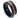 "Adventurer" Deer Antler Whiskey Barrel Black Hammered Tungsten Carbide Ring