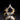 "Stellar Tear" – Galaxy Blue Sandstone Pear Cut Engagement Ring wit Diamond Accent in Yellow Gold Vermeil