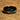 "Verdant Tide" Crushed Green Fire Opal, Rose Gold Leaf Leaf Black Tungsten Carbide Wedding Band - 8mm