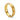"Golden Grace" 4mm 18K Gold Plated Hammered Tungsten Carbide Women's Wedding Ring