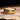 "Eternal Solaris" – Meteorite & 24K Gold Flake Inlay Yellow Gold Damascus Steel Wedding Band  – 8mm