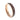 "Aurora" Meteorite and Dinosaur Bone Inlay, Rose Gold Tungsten Carbide, Wedding Band,  Dome Design, 4mm
