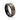 "Cosmic Cask" 6mm Black Tungsten Carbide Men's Wedding Ring with Meteorite, Charred Whiskey Barrel Wood & Rose Gold Inlay
