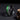 "Verdant Strike" – Green Line & Copper Arrow Inlay Tungsten Wedding Band with Meteorite – 8mm