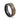 "Verdant Reserve" 6mm Black Tungsten Carbide Wedding Ring with Moss Agate, Jack Daniel's Whiskey Barrel Wood & Rose Gold Inlay