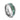 "Enchanted" Moss Agate, Silver Tungsten Carbide, Polished Finish, Men's Wedding Ring-8mm