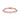 "Rosélumina" – 14K Rose Gold Vermeil Half Eternity Ring with Diamond Accents | Sterling Silver Band
