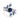 "Celestine Vine" – Galaxy Sandstone Engagement Ring Set with Sapphire & Diamond Leaf Accents in Sterling Silver